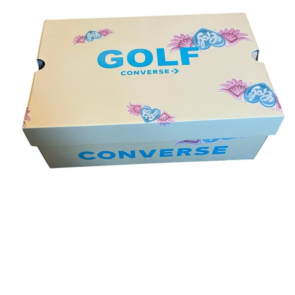 NWT Golf Wang X Converse By Tyler The Creator Airbrushed Chuck Taylor Shoes Sz 9 - Picture 5 of 8